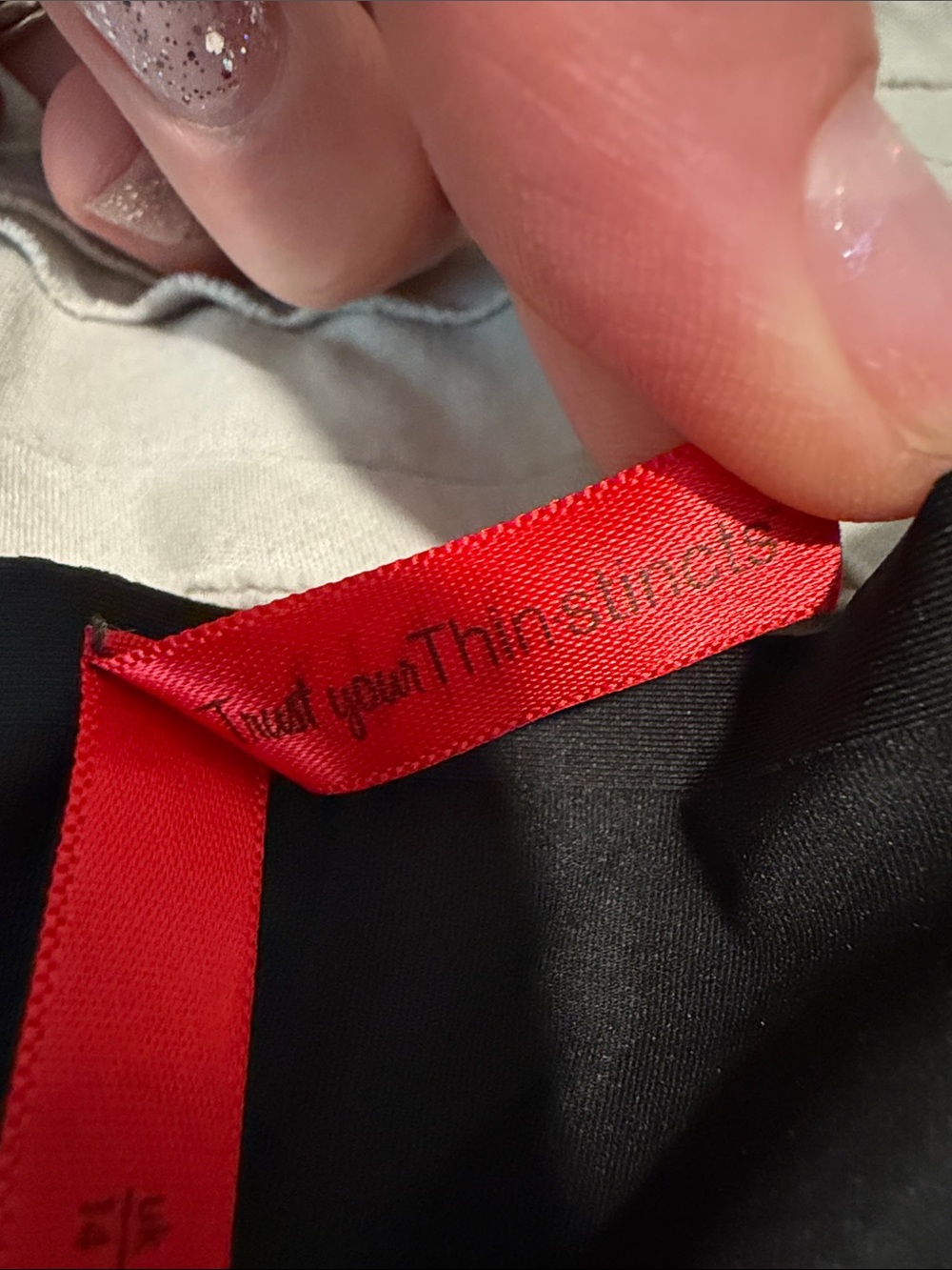 SPANX Black Trust Your Thin Stincts Tank Top - Picture 3 of 5